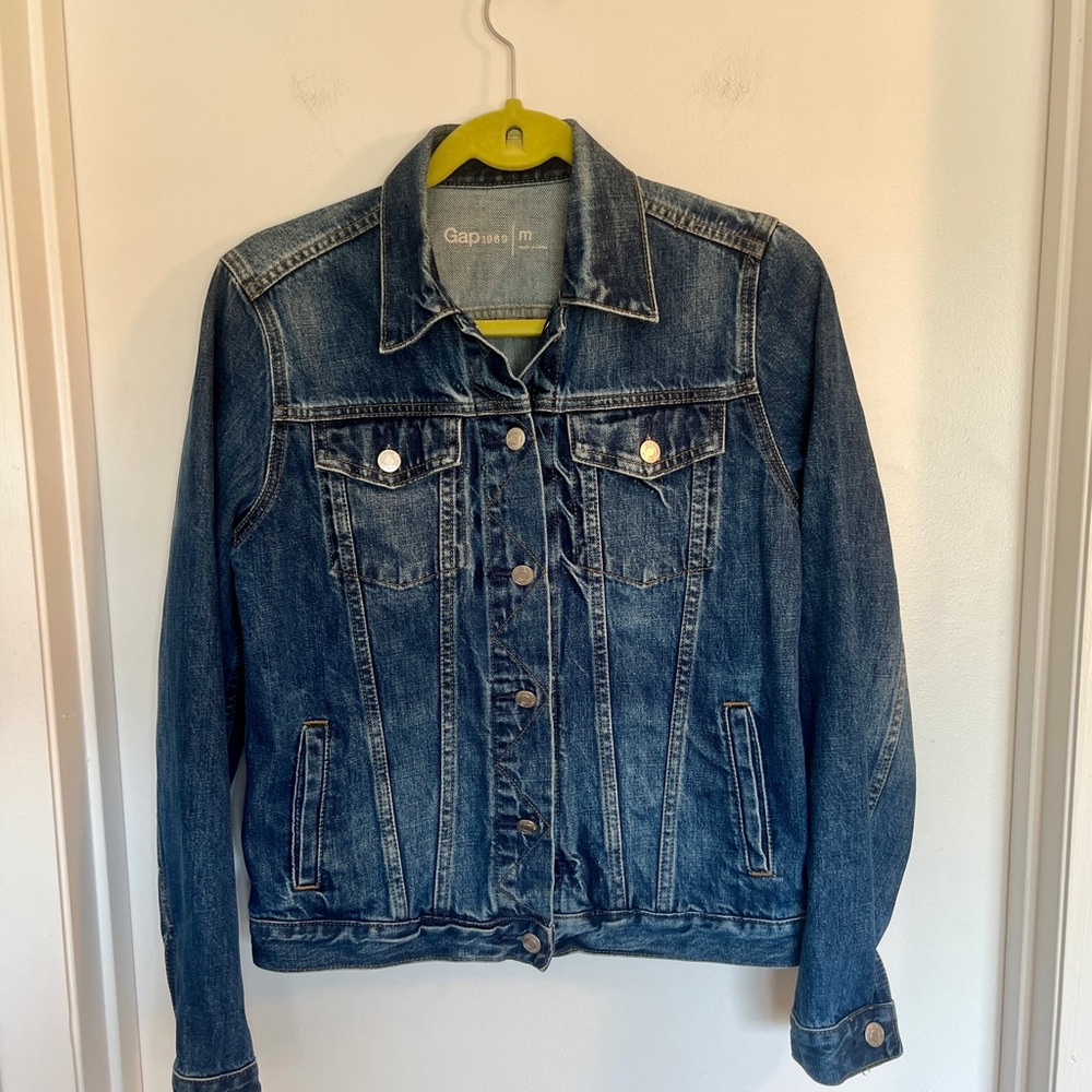 GAP‎ Women's Classic Denim Jacket, Western, Size Medium